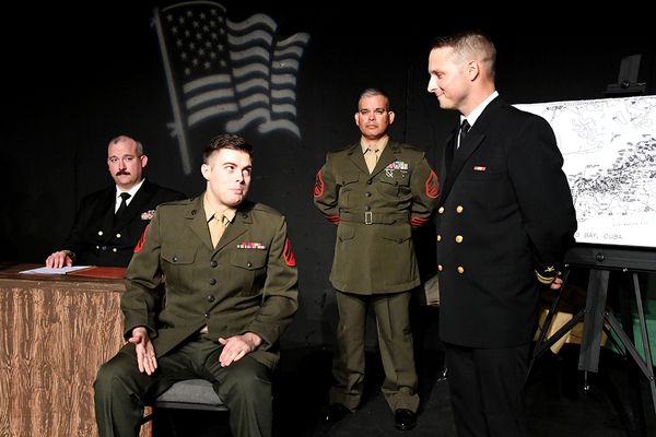 Patrick Douglass, Michael Michele, David Hilario Jr., Travis Ponikiewski  Photo