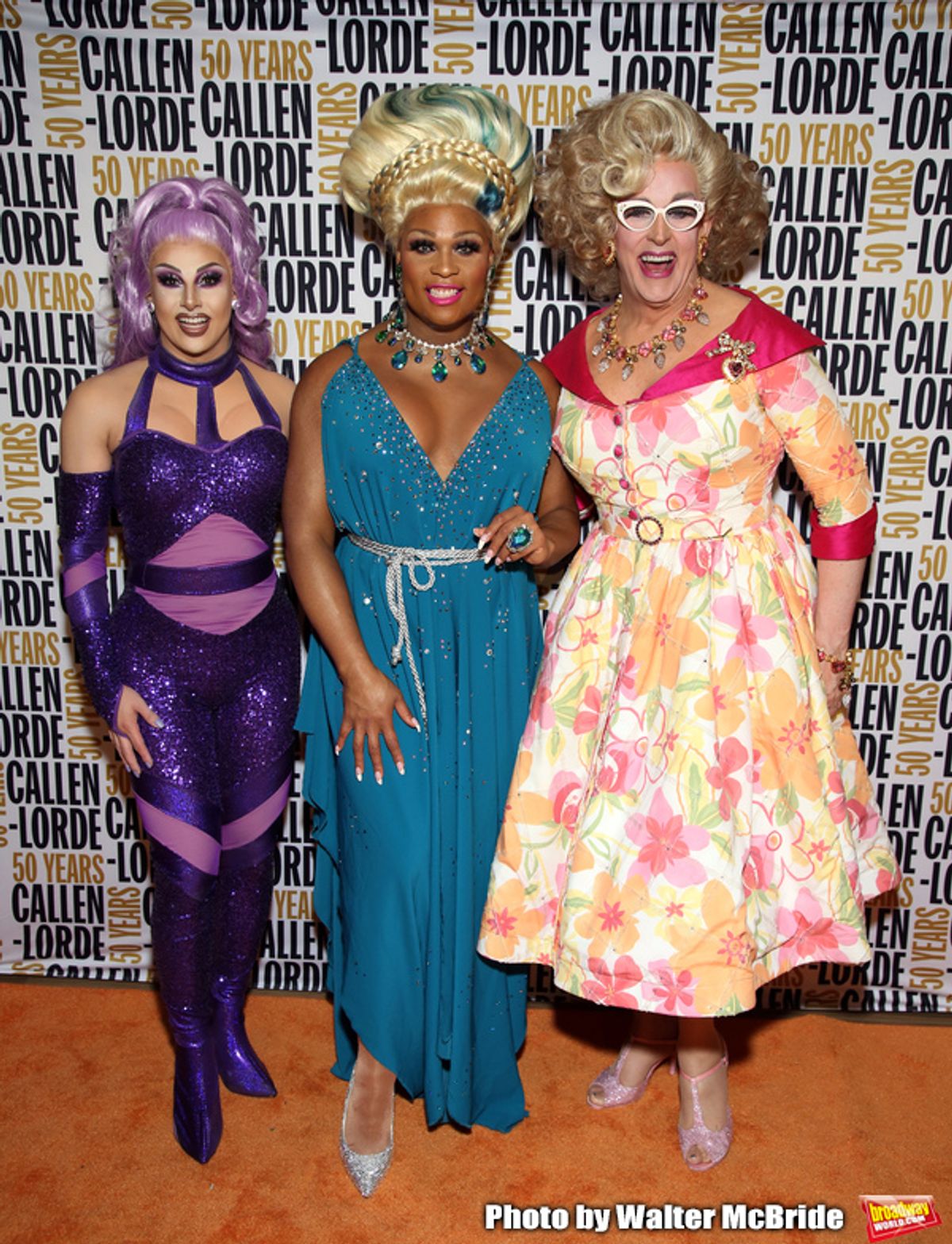 Jan Sport, Peppermint and Doris Dear during the GLOW: 50 Years of Callen-Lorde at Union Park on May 31, 2019  in New York City.
 at 