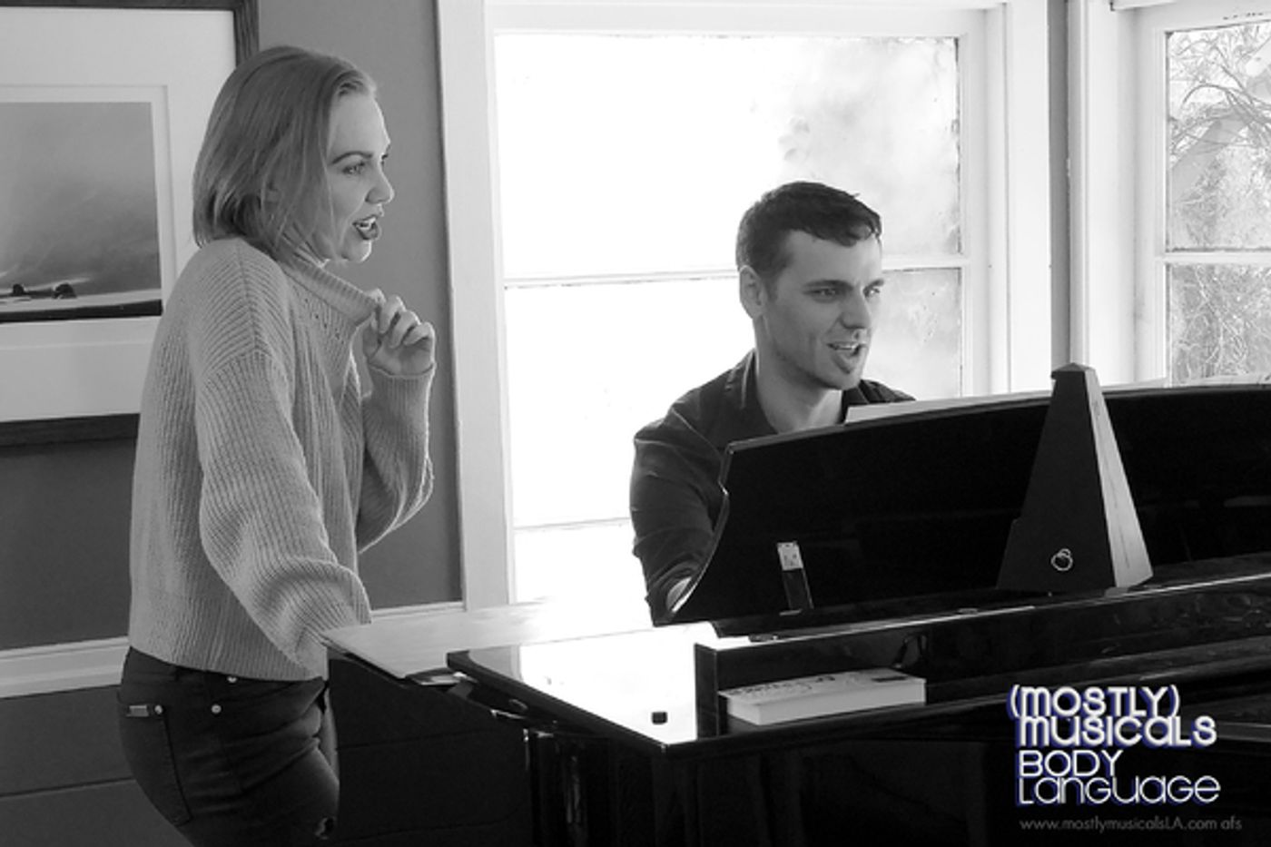 Photo Flash: Inside Rehearsal For (mostly)musicals: BODY LANGUAGE  Image