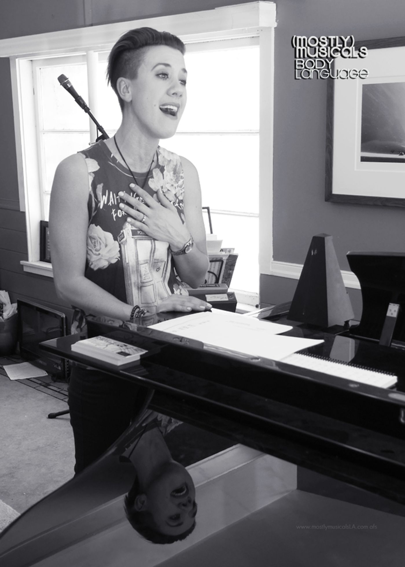 Photo Flash: Inside Rehearsal For (mostly)musicals: BODY LANGUAGE  Image
