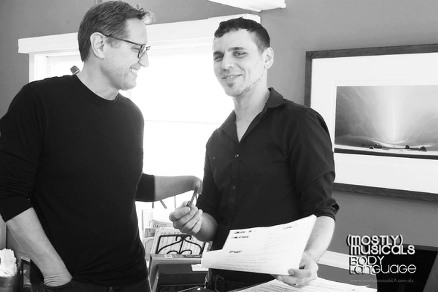 Photo Flash: Inside Rehearsal For (mostly)musicals: BODY LANGUAGE  Image