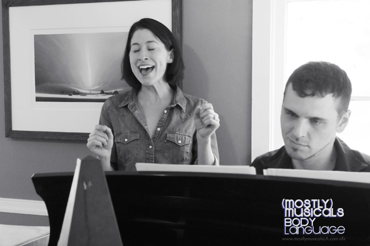Photo Flash: Inside Rehearsal For (mostly)musicals: BODY LANGUAGE  Image