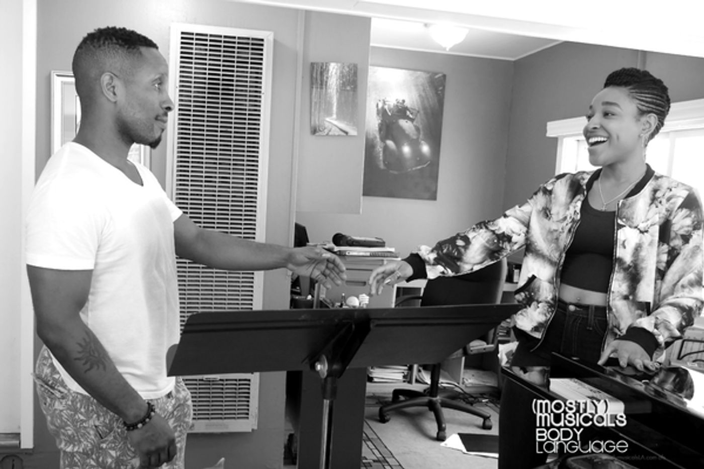 Photo Flash: Inside Rehearsal For (mostly)musicals: BODY LANGUAGE  Image