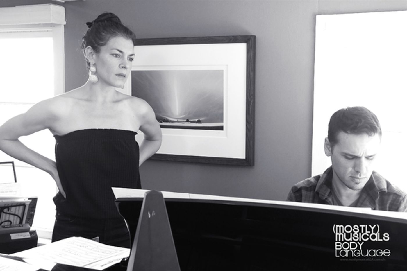 Photo Flash: Inside Rehearsal For (mostly)musicals: BODY LANGUAGE  Image