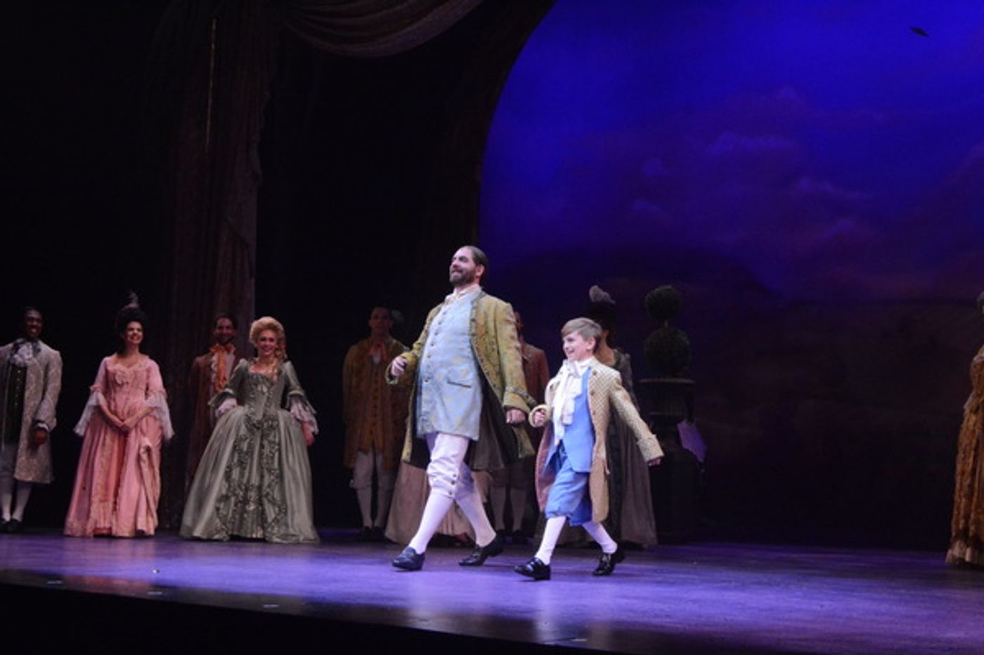 Photo Coverage: The Cast of Paper Mill's BEAUTY AND THE BEAST Take Opening Night Bows  Image