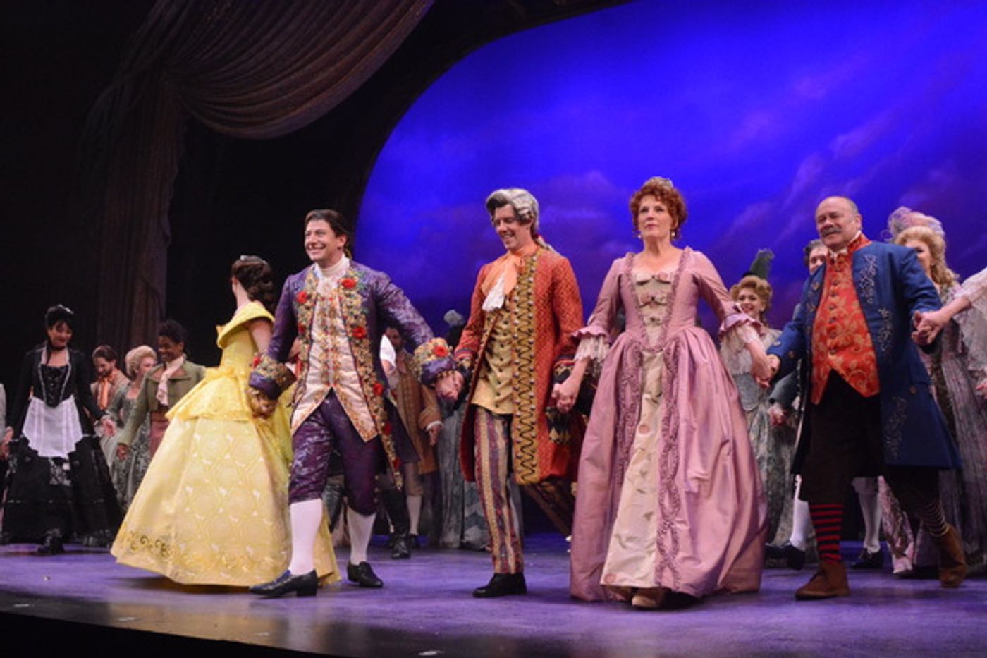 Photo Coverage: The Cast of Paper Mill's BEAUTY AND THE BEAST Take Opening Night Bows  Image