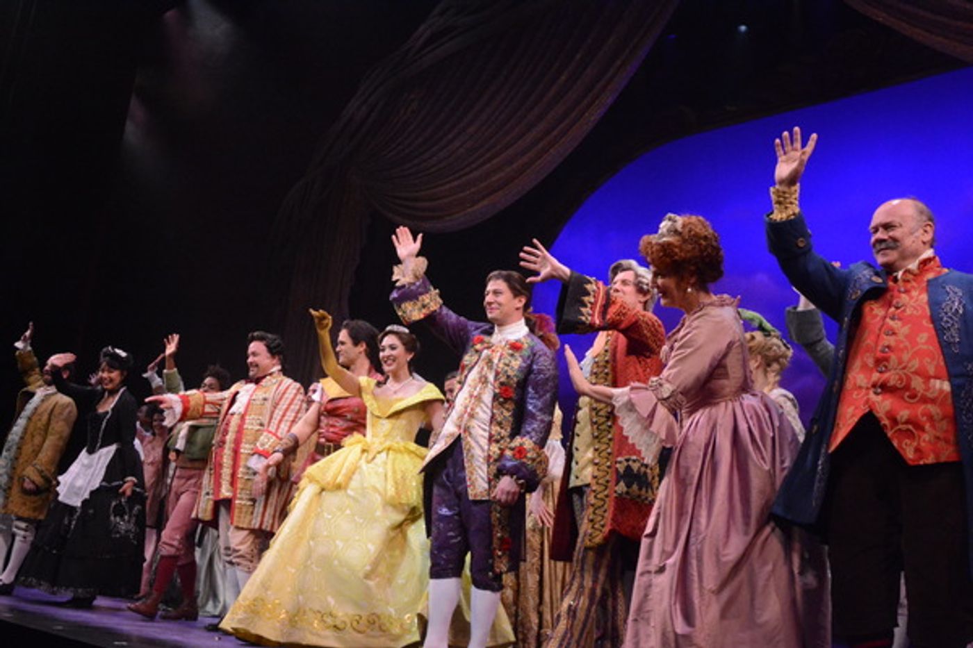 Photo Coverage: The Cast of Paper Mill's BEAUTY AND THE BEAST Take Opening Night Bows  Image