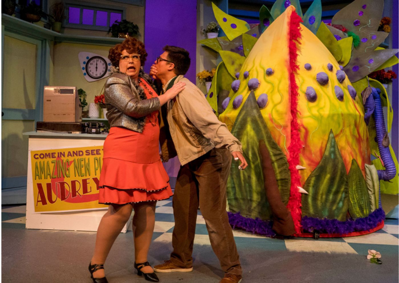 Review: LITTLE SHOP OF HORRORS at New Village Arts is a musical with a bite  Image