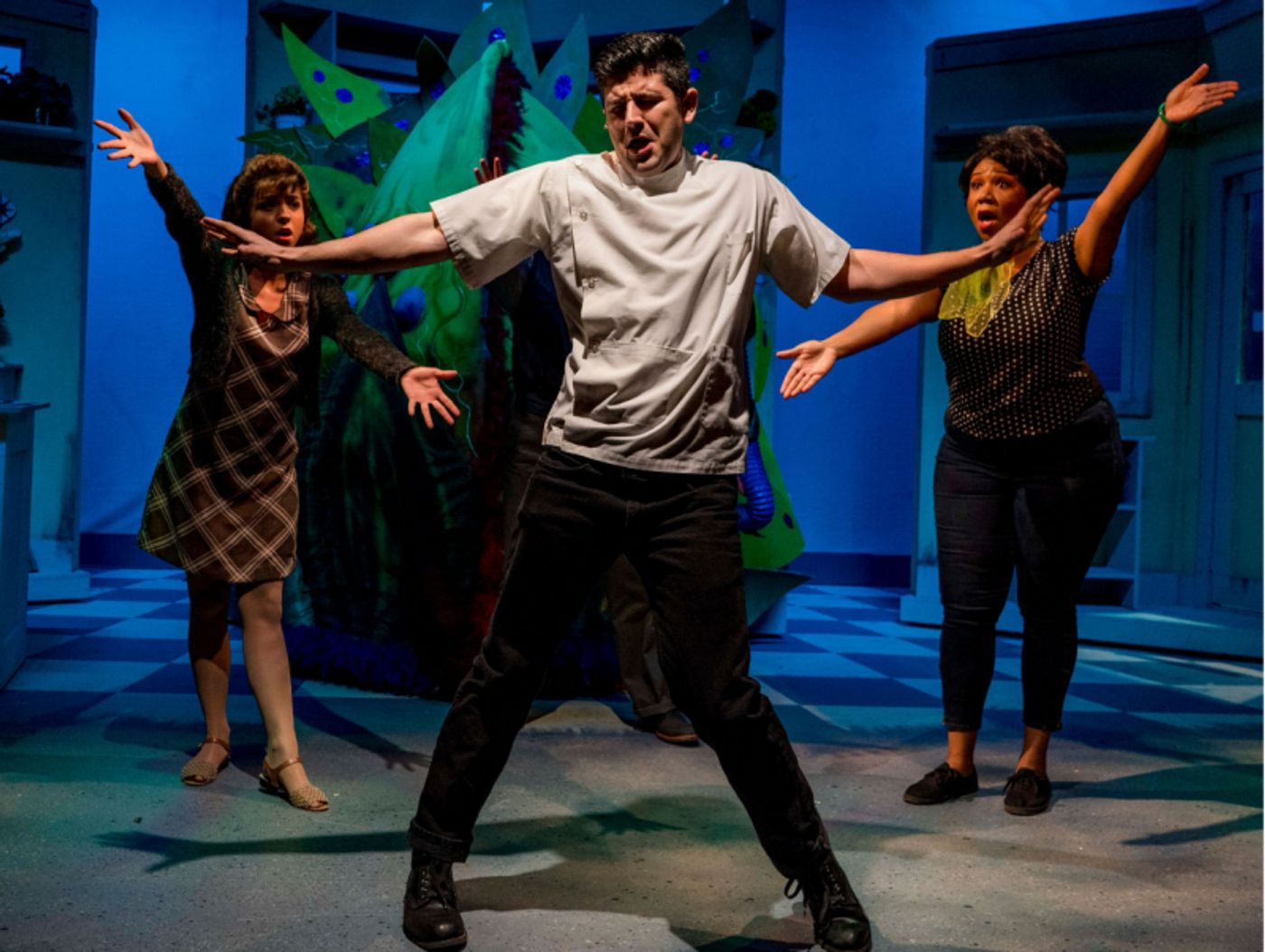 Review: LITTLE SHOP OF HORRORS at New Village Arts is a musical with a bite  Image
