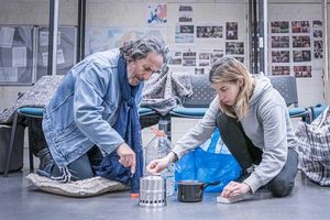 Kevork Malikyan and Natalia Tena Photo