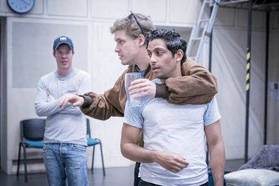 Stephen Wight, Billy Howle, and Shane Zaza Photo
