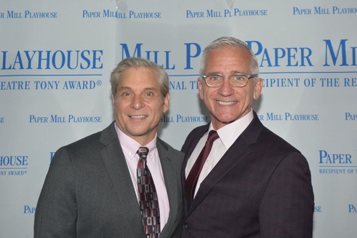 Alex Sanchez and Mark S. Hoebee (Director and Producing Artistic Director) at 