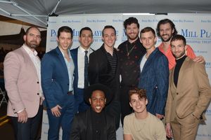 The Genetlemen of Beauty and The Beast-David Michael Garry, Leeds Hill, Justin DeParis, Brett Pederson, Michael Milkanin, Taylor Rosenberger, Joe Bigelow, Stephen DiBiase, Brett Michael Lockley and Matthew Vincent Taylor @ BroadwayWorld The Genetlemen of Beauty and The Beast-David Michael Garry, Leeds Hill, Justin DePari Photo