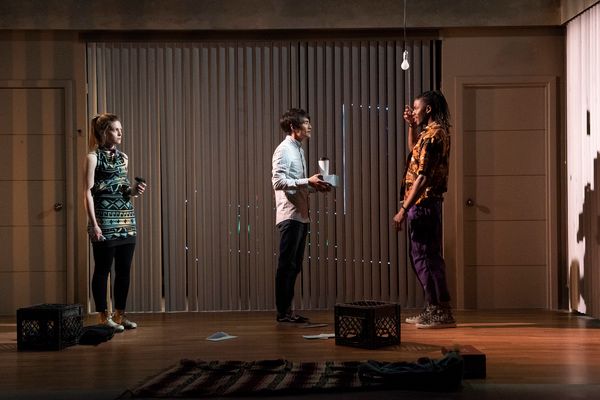 Molly Griggs, Christopher Larkin and Ian Duff  Photo