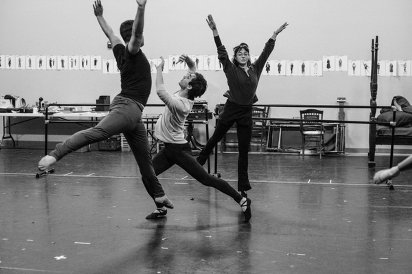 Photo Flash: In Rehearsal with Terrence McNally's IMMORTAL LONGINGS  Image