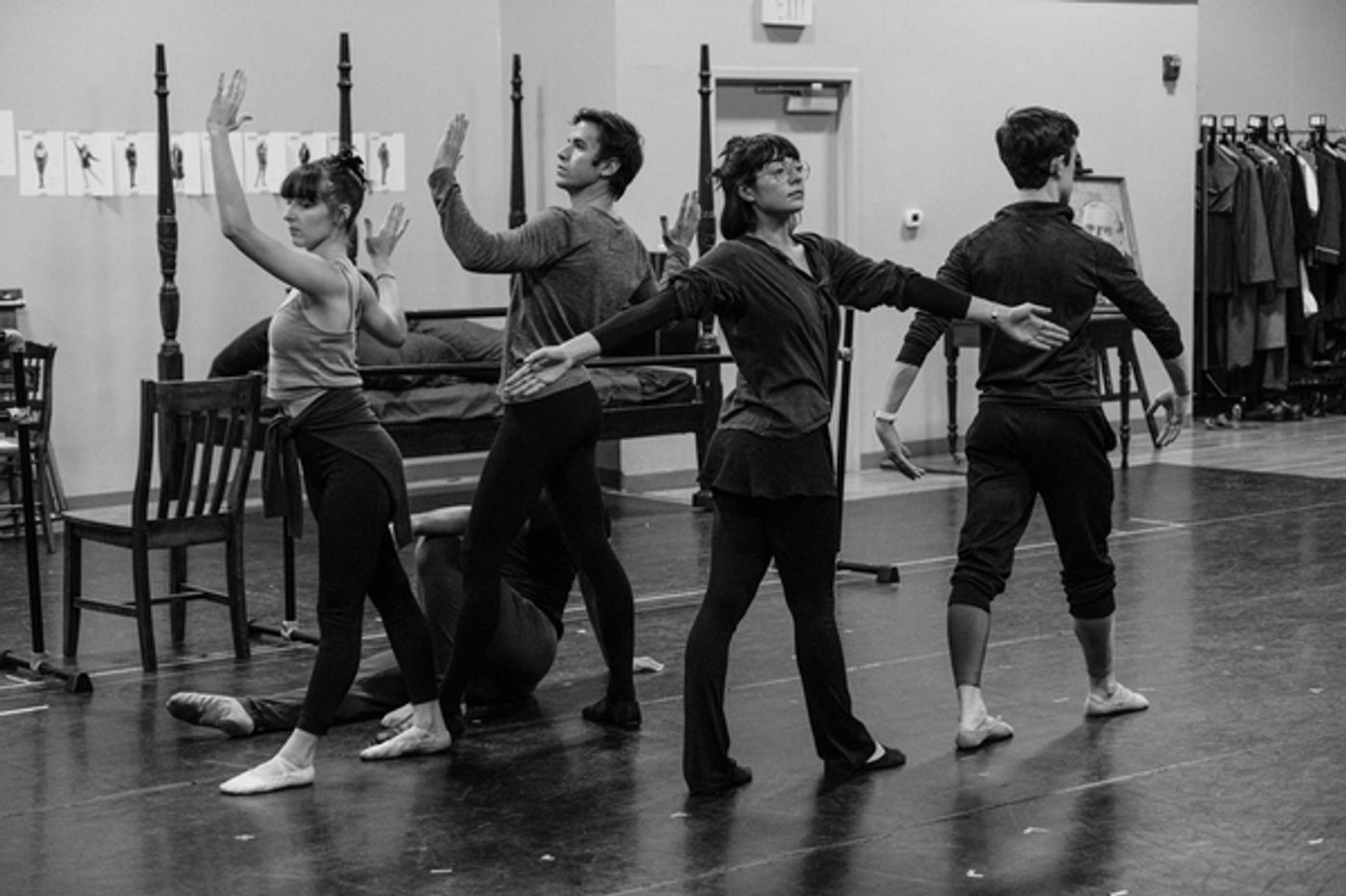 Photo Flash: In Rehearsal with Terrence McNally's IMMORTAL LONGINGS  Image