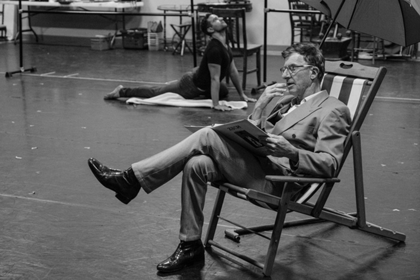 Photo Flash: In Rehearsal with Terrence McNally's IMMORTAL LONGINGS  Image