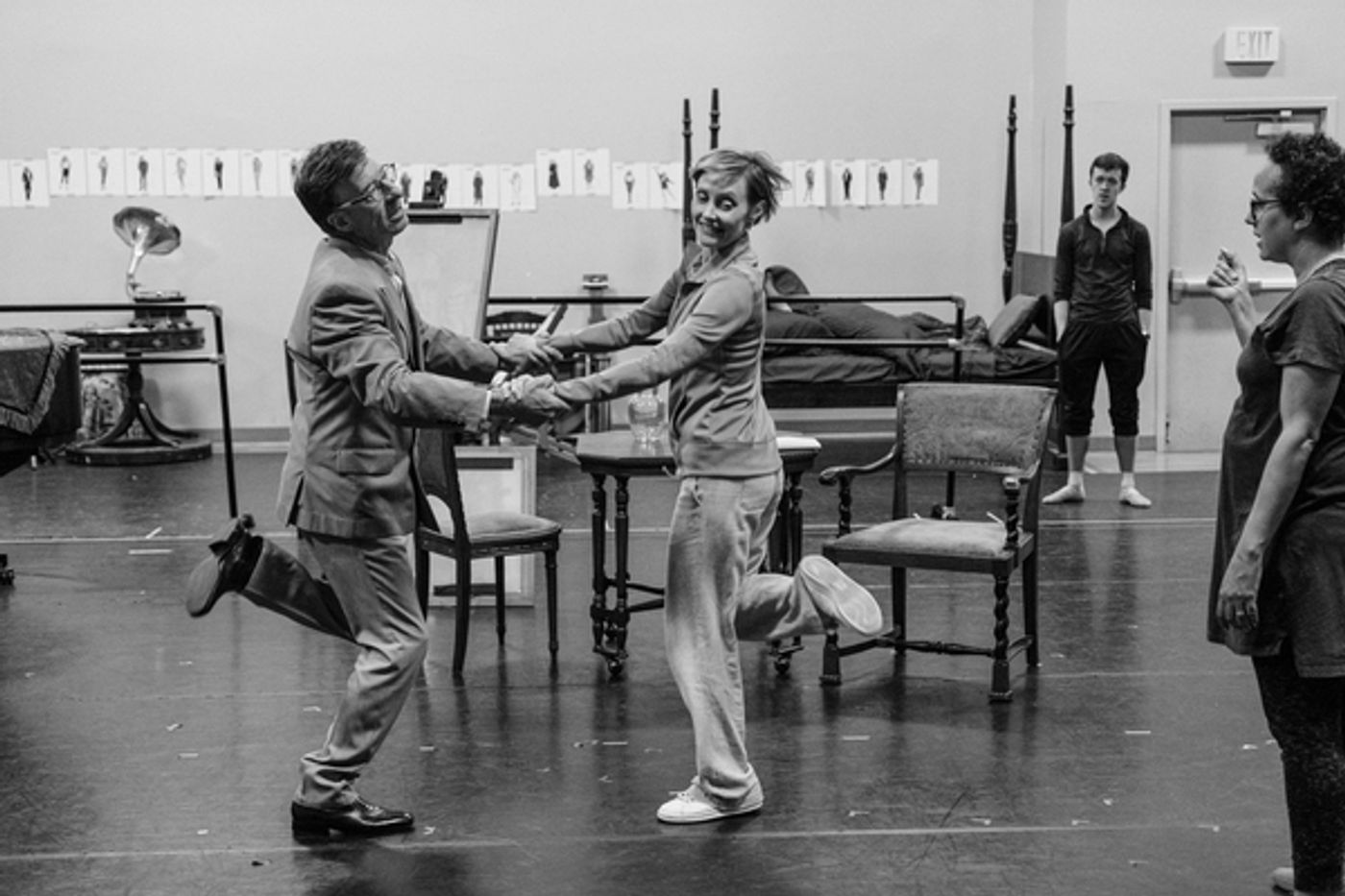 Photo Flash: In Rehearsal with Terrence McNally's IMMORTAL LONGINGS  Image