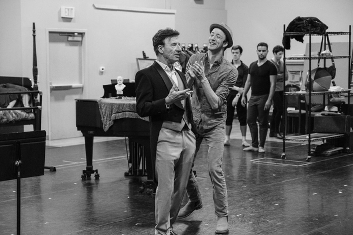 Photo Flash: In Rehearsal with Terrence McNally's IMMORTAL LONGINGS  Image