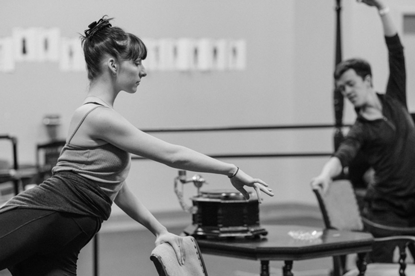 Photo Flash: In Rehearsal with Terrence McNally's IMMORTAL LONGINGS  Image