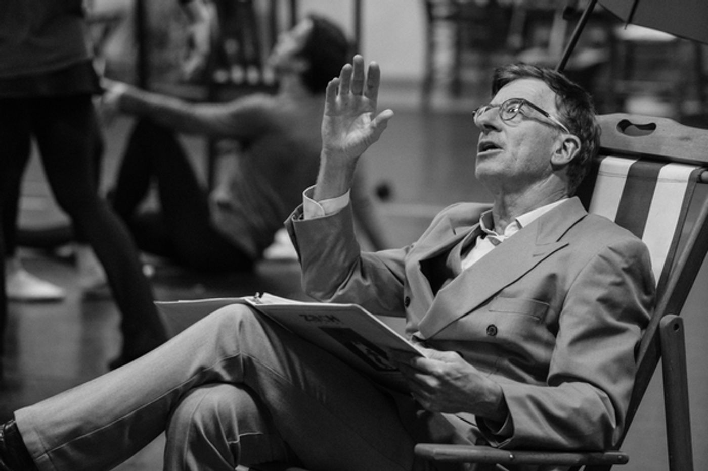 Photo Flash: In Rehearsal with Terrence McNally's IMMORTAL LONGINGS  Image