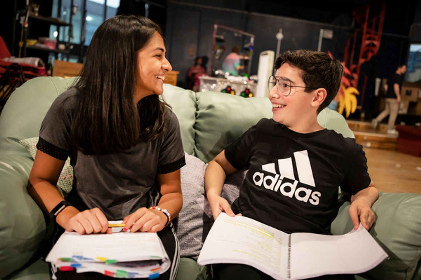 Photo Flash: In Rehearsal with THE SECRET DIARY OF ADRIAN MOLE AGED 13 3/4  Image