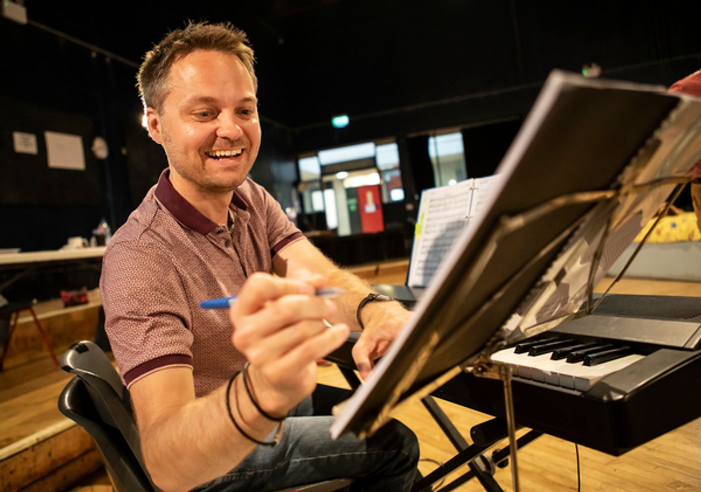 Photo Flash: In Rehearsal with THE SECRET DIARY OF ADRIAN MOLE AGED 13 3/4  Image