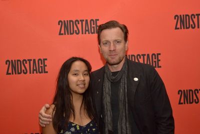 Ewan McGregor and his daughter Jamyam McGregor Photo