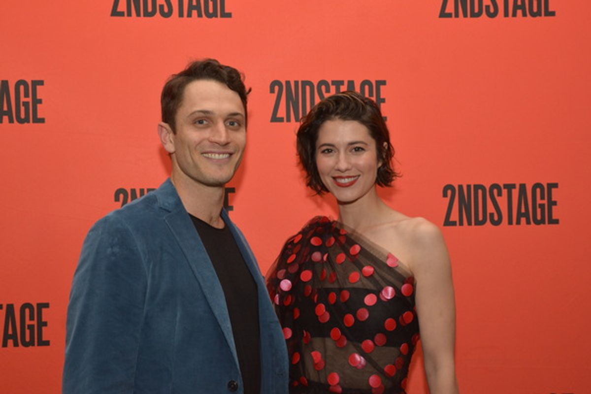 Colin Woodell and Mary Elizabeth Winstead at 