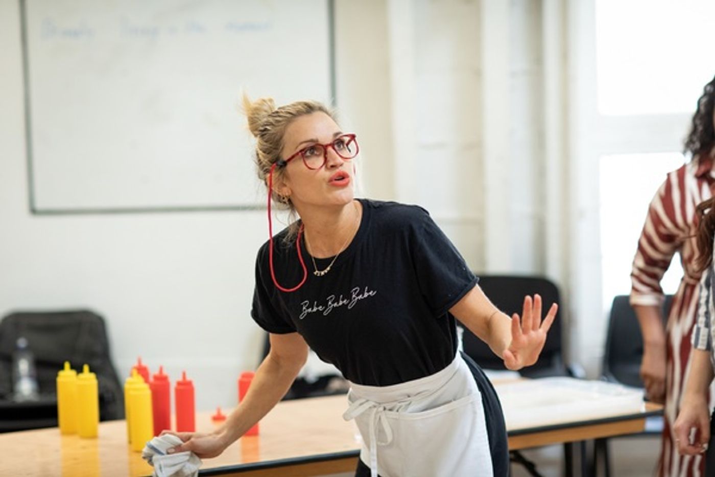 Photo Flash: First Look at Ashley Roberts and Lucie Jones in Rehearsal for WAITRESS Photo Flash: First Look at Ashley Roberts and Lucie Jones in Rehearsal for WAITRESS Image