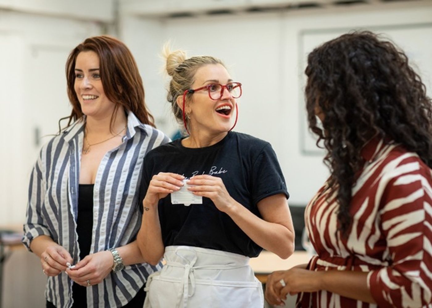 Photo Flash: First Look at Ashley Roberts and Lucie Jones in Rehearsal for WAITRESS Photo Flash: First Look at Ashley Roberts and Lucie Jones in Rehearsal for WAITRESS Image