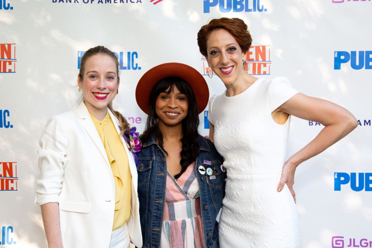 Alyse Alan Louis, Morgan Siobhan Green, Alison Cimmet at 