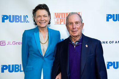 Diana Taylor, Michael Bloomberg Photo