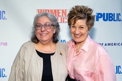 Jayne Houdyshell, Lisa Kron Photo