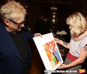 Artist Ken Fallin and Anais Mitchell  Photo