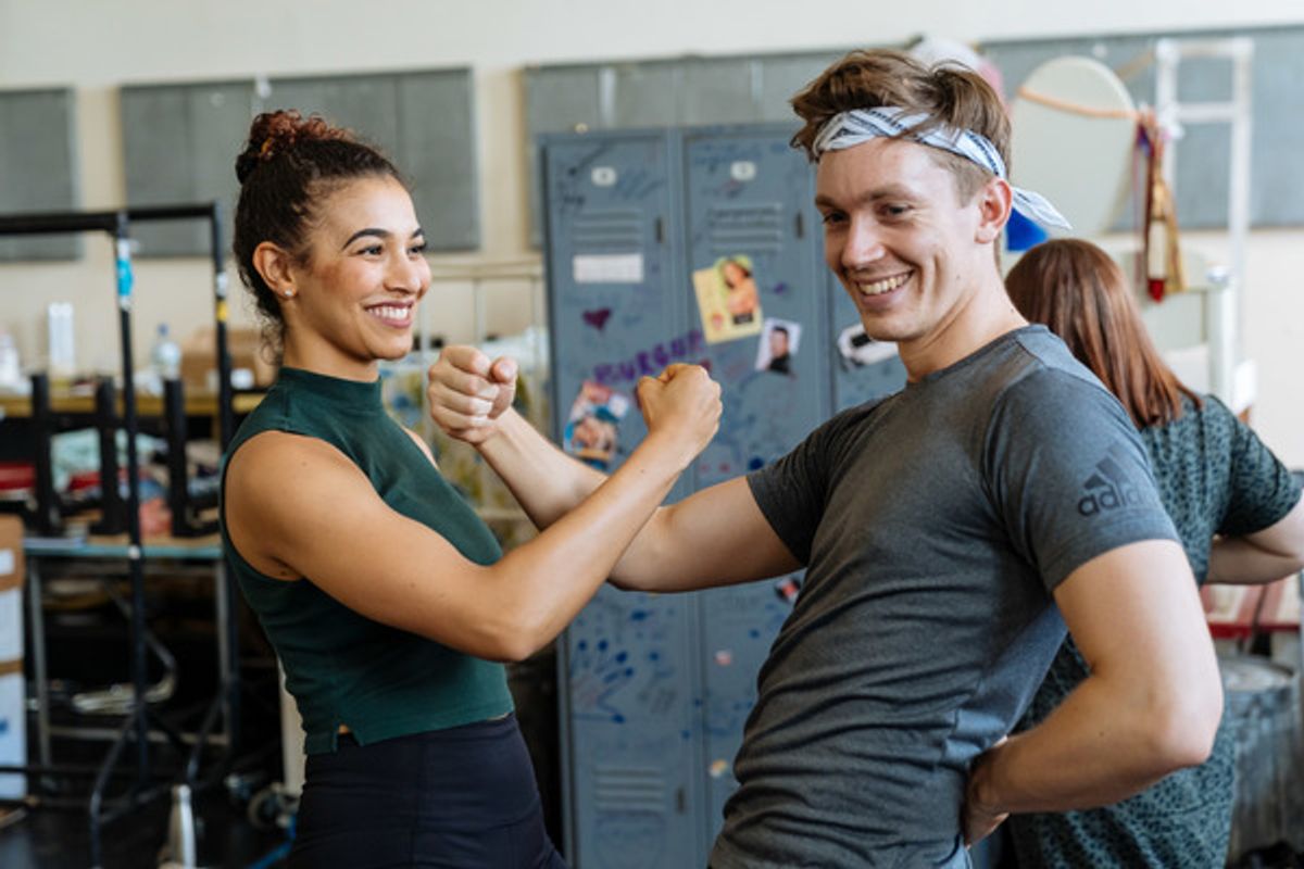 Abigail Climer and Dan Partridge at 