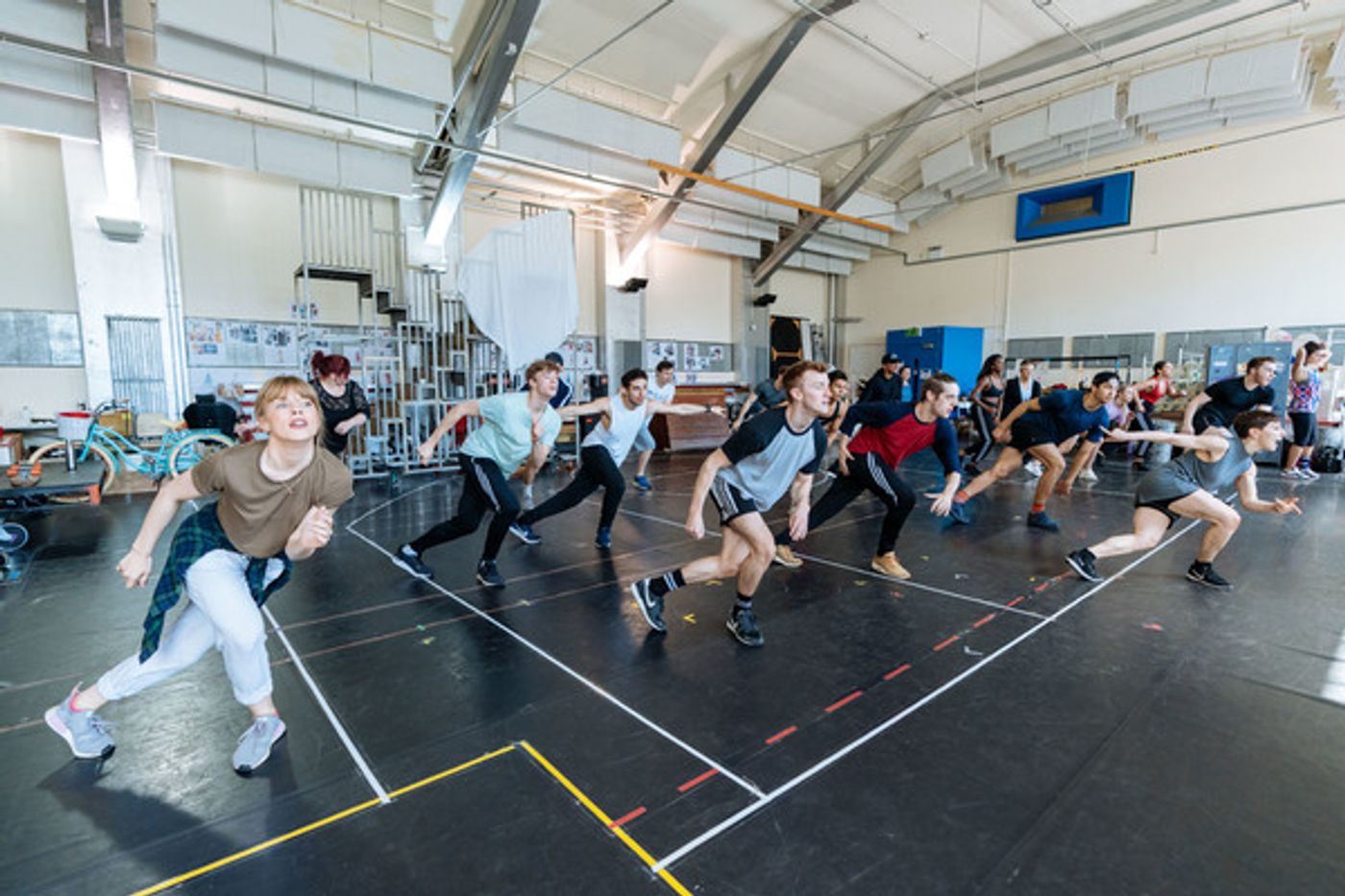 Photo Flash: In Rehearsal with the UK and Ireland Tour of GREASE  Image