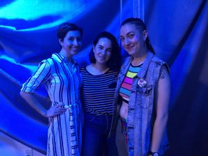 Tatiana Baccari, Erica Rose, Lily Ali-Oshatz. @ BroadwayWorld Tatiana Baccari, Erica Rose, Lily Ali-Oshatz. Photo
