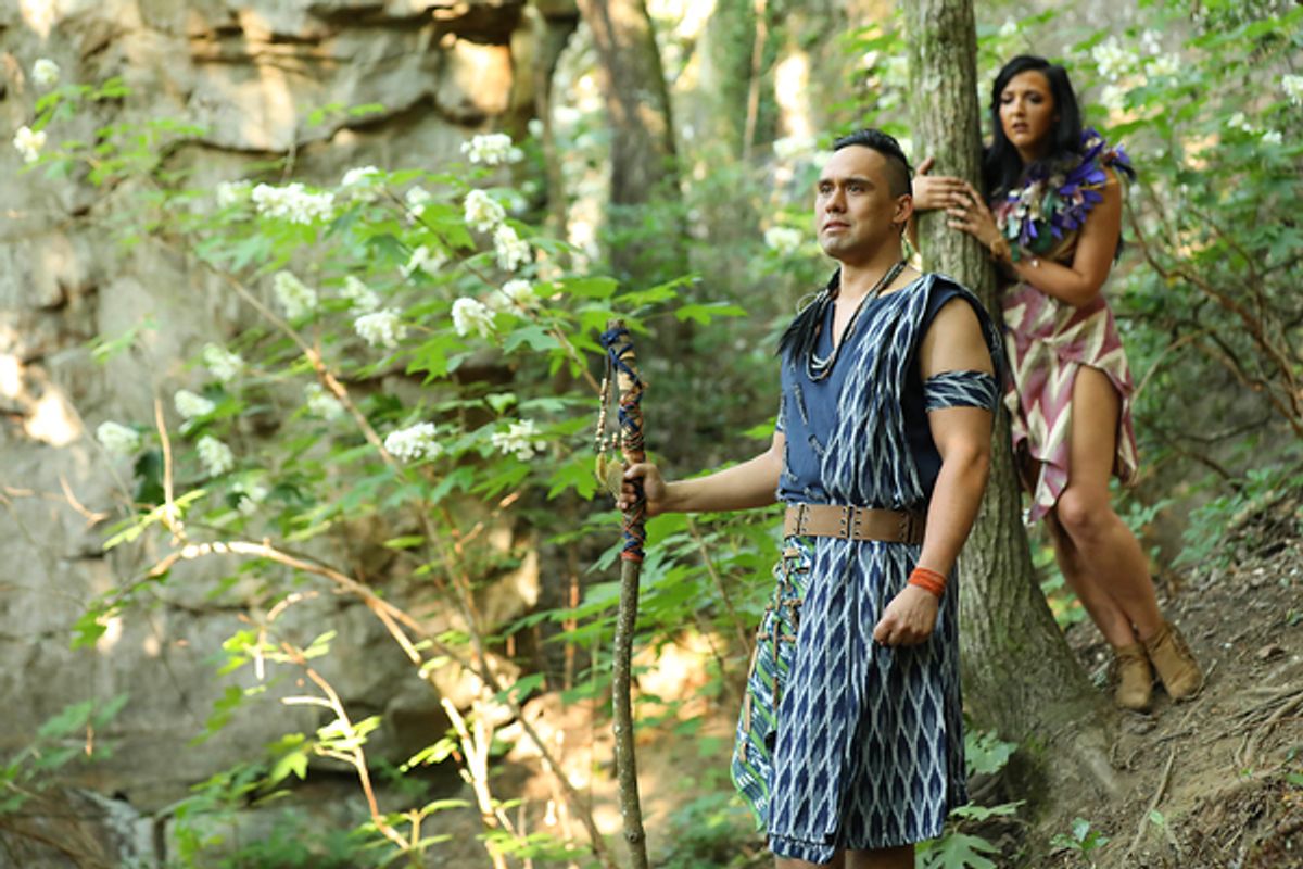 Pedro Kaâ€™awaloa, Sarah Elaine at 