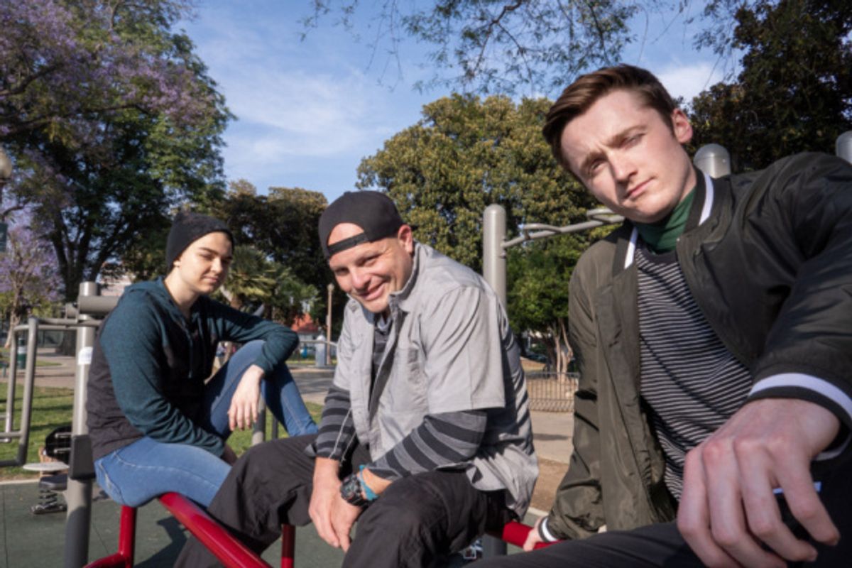 Socks Whitmore (Charley), Josh Hillinger (Gordo), and Frankie Zablika (Butch) at 