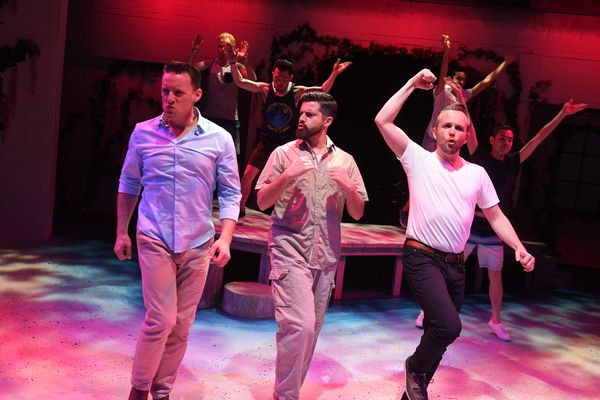 NOEL ANTHONY* (Sam Carmichael), JEFFREY BRIAN ADAMS* (Bill Austin), KEITH PINTO* (Har Photo