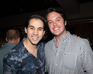 Rodrigo Varandas and John Gavin @ BroadwayWorld Rodrigo Varandas and John Gavin Photo