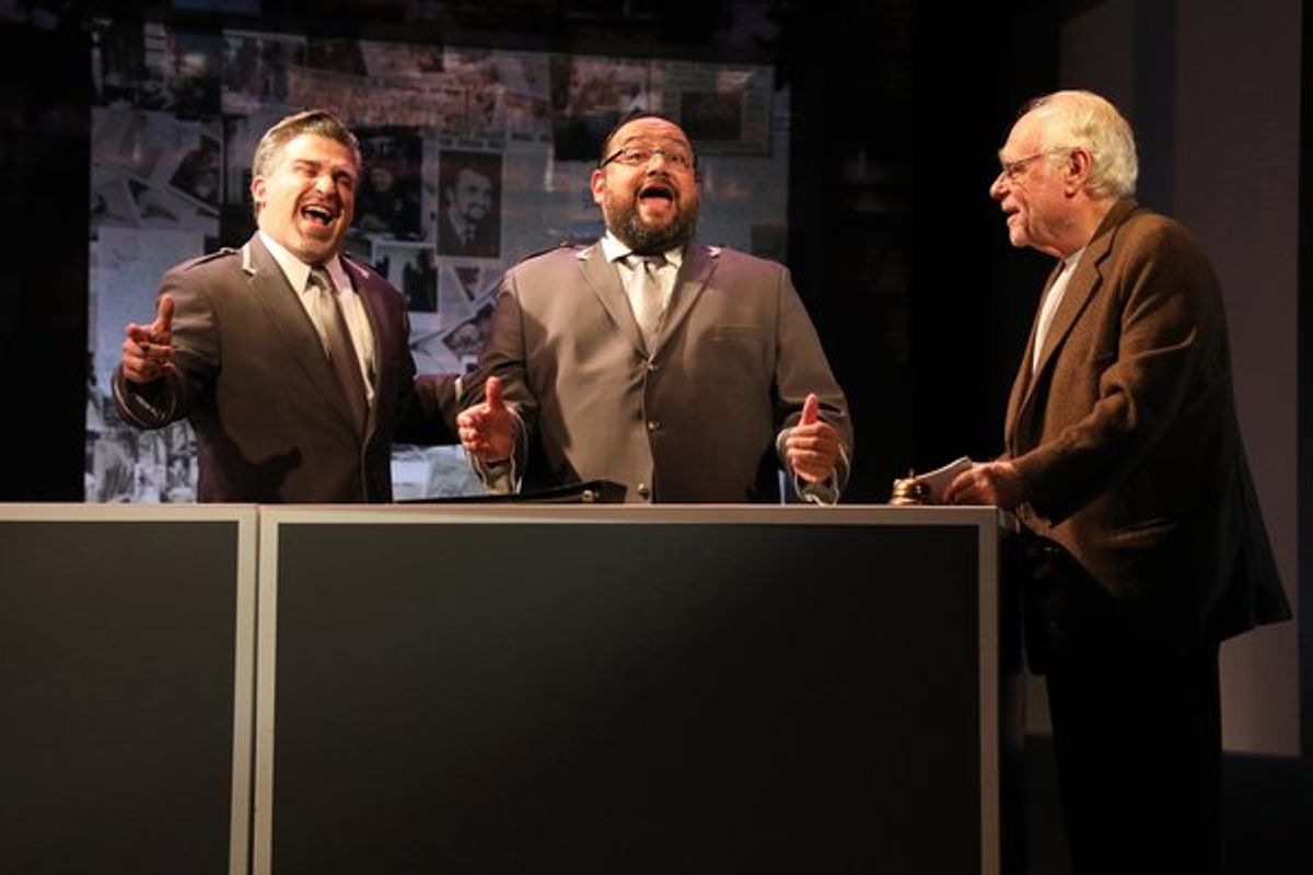 Carlos Lopez, David Banda, and Joel Rooks at 