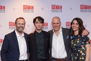 Lee Tergesen, Alex Wolff, Kelly AuCoin, and Annie Parisse Photo