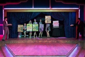 William Johnson, Chap Wolff, and cast Photo