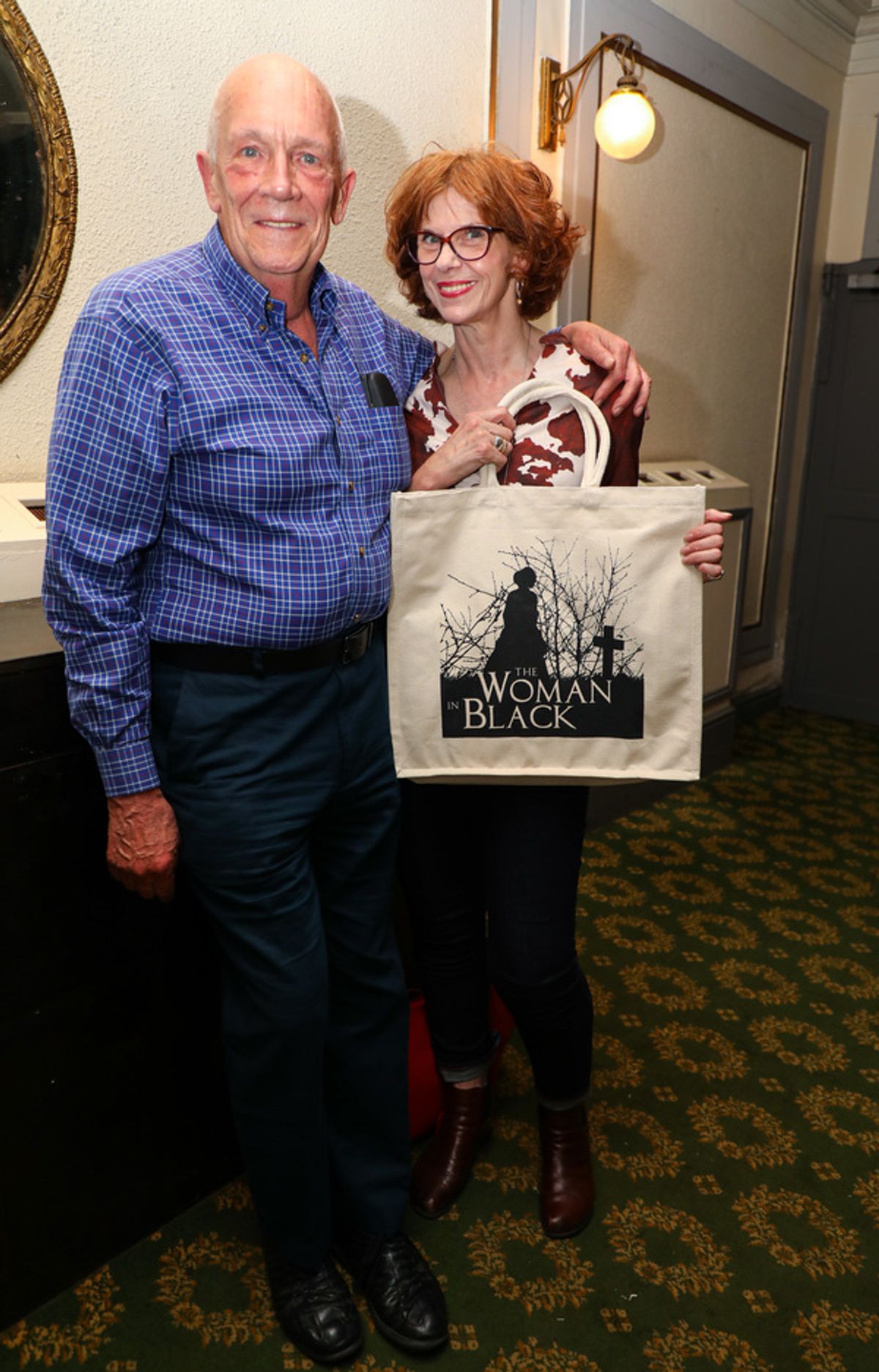 Ian Lindsay (Arthur Kipps) and Siobahn Redmond  at 