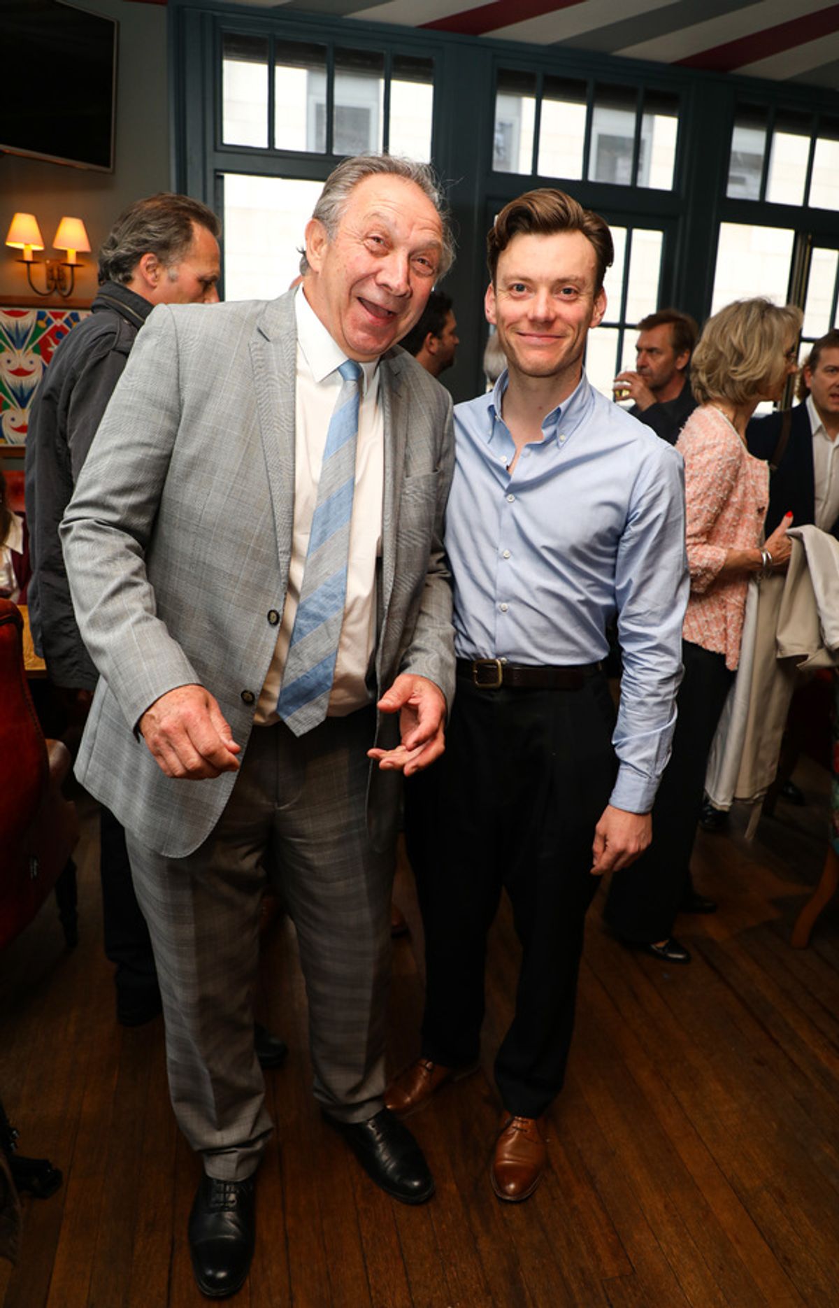 Richard Hope (Arthur Kipps), Mark Hawkins (the Actor) at 