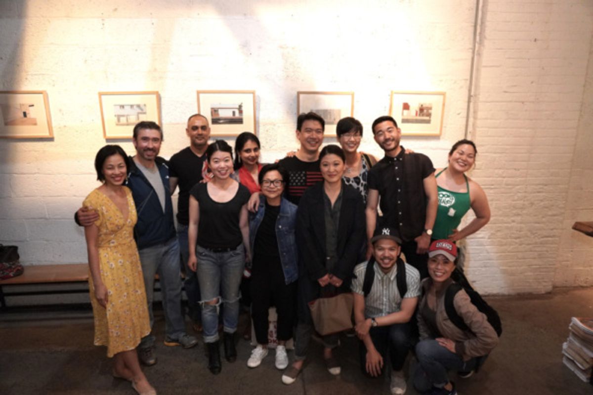 Lia Chang,John D. Haggerty, Rajesh Bose, Zhu Yi, Mahira Kakkar, Julyana Soelistyo, Kenneth Lee, Jennifer Lim, Cindy Cheung, Jon Norman Schneider, Daniel K. Isaac, Vanessa Kai and Holly Chou. Photo by  at 