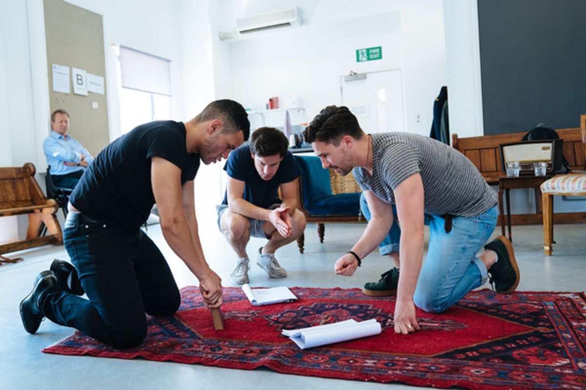 Julian Moore-Cook, Philip Labey and Jordan Mifsud  at 