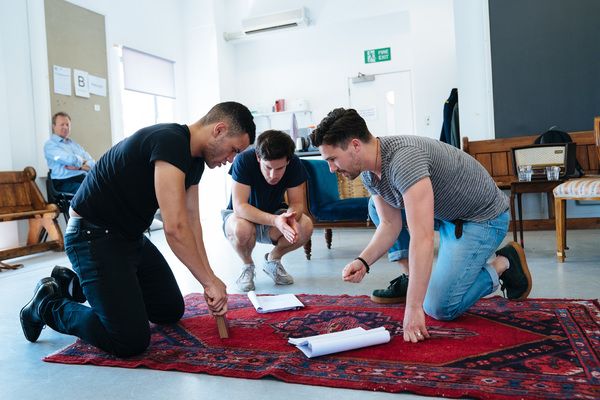 Julian Moore-Cook, Philip Labey and Jordan Mifsud  Photo